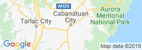 Cabanatuan City map